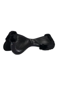 acavallo Amortisseur En Gel Et Mousse A Memoire De Forme Close Contact Avec Peau De Mouton Black/Black Sale