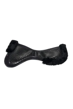 acavallo Amortisseur En Gel Et Mousse A Memoire De Forme Close Contact Avec Peau De Mouton Black/Black Sale