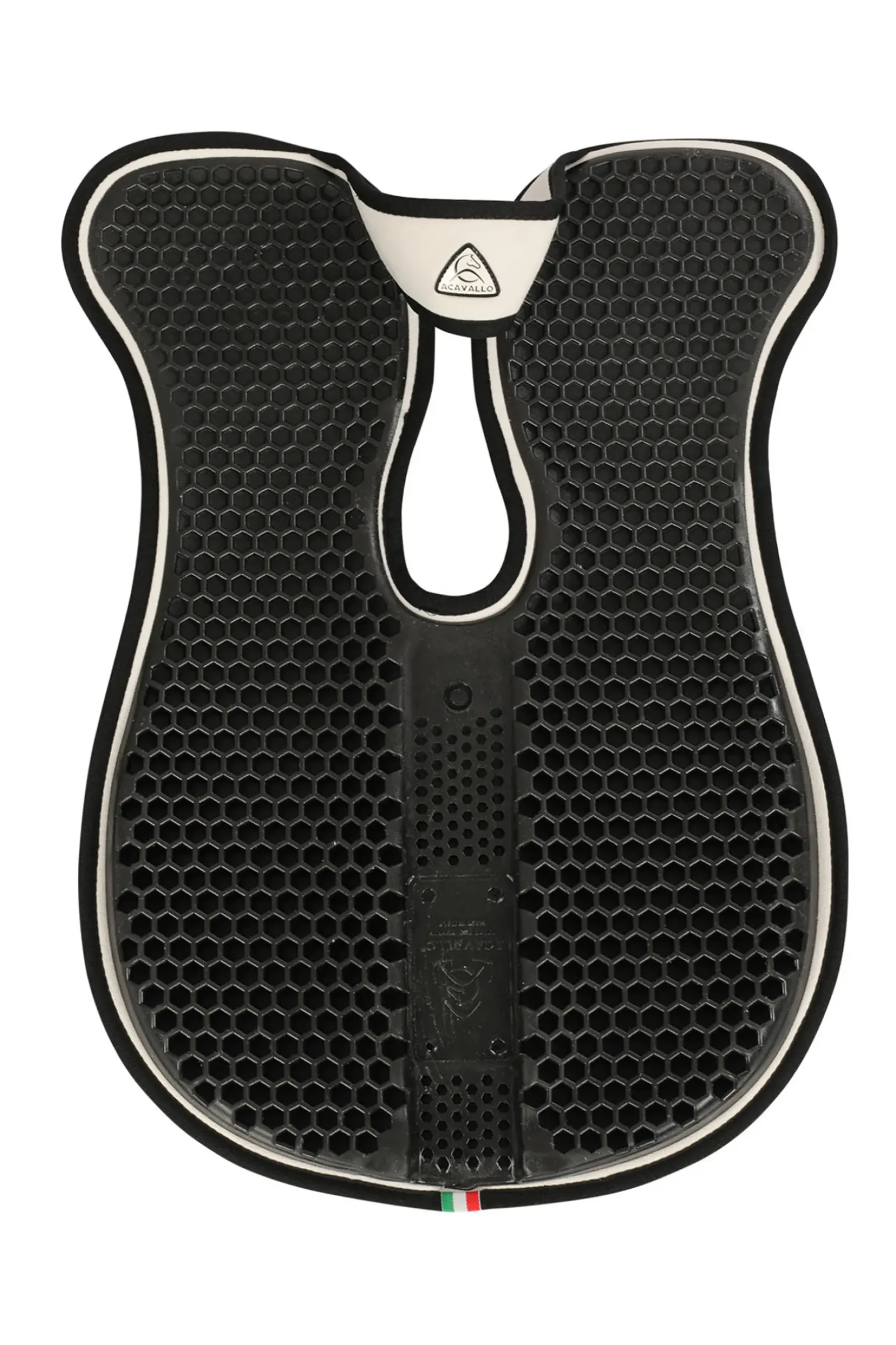 acavallo Amortisseur Garrot Libre Withers Free Hexagonal Gel Micropile Avec Surelevation Arriere White Sale