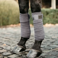 kentucky Bandes De Repos En Polaire Horsewear (Set De 4) Grey Best