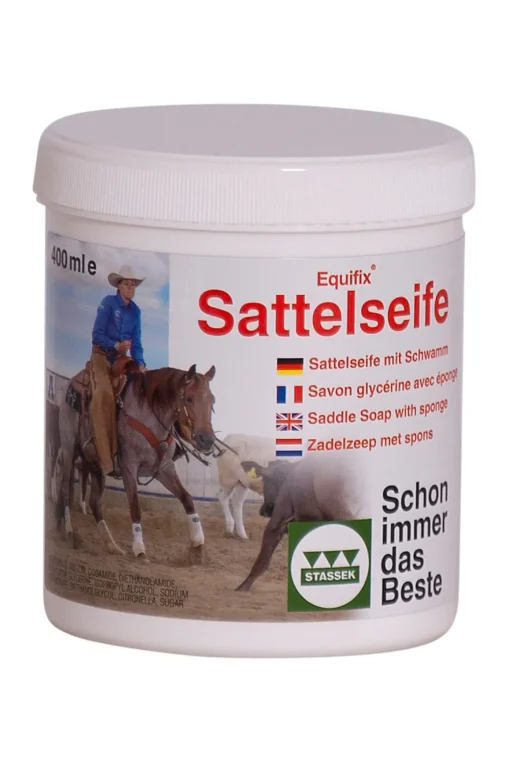 stassek Baume Pour Cuir Equifix, 400 Ml Or/B New