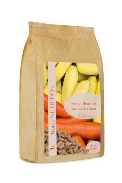 horze Biscuits Banane & Carotte, Friandises 1 Kg Ndb Outlet