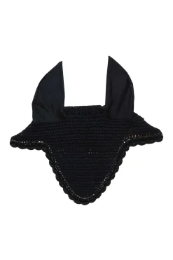 kentucky Bonnet Anti-Mouche Long Stone & Pearl Soundless Horsewear Black Outlet