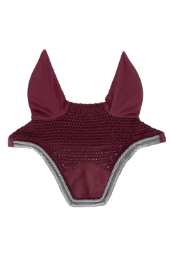 kentucky Bonnet Anti-Mouche Velvet Contrast Horsewear Dark Red Best