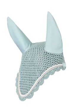 horze Bonnet Anti-Mouches Geneva Silver Blue New