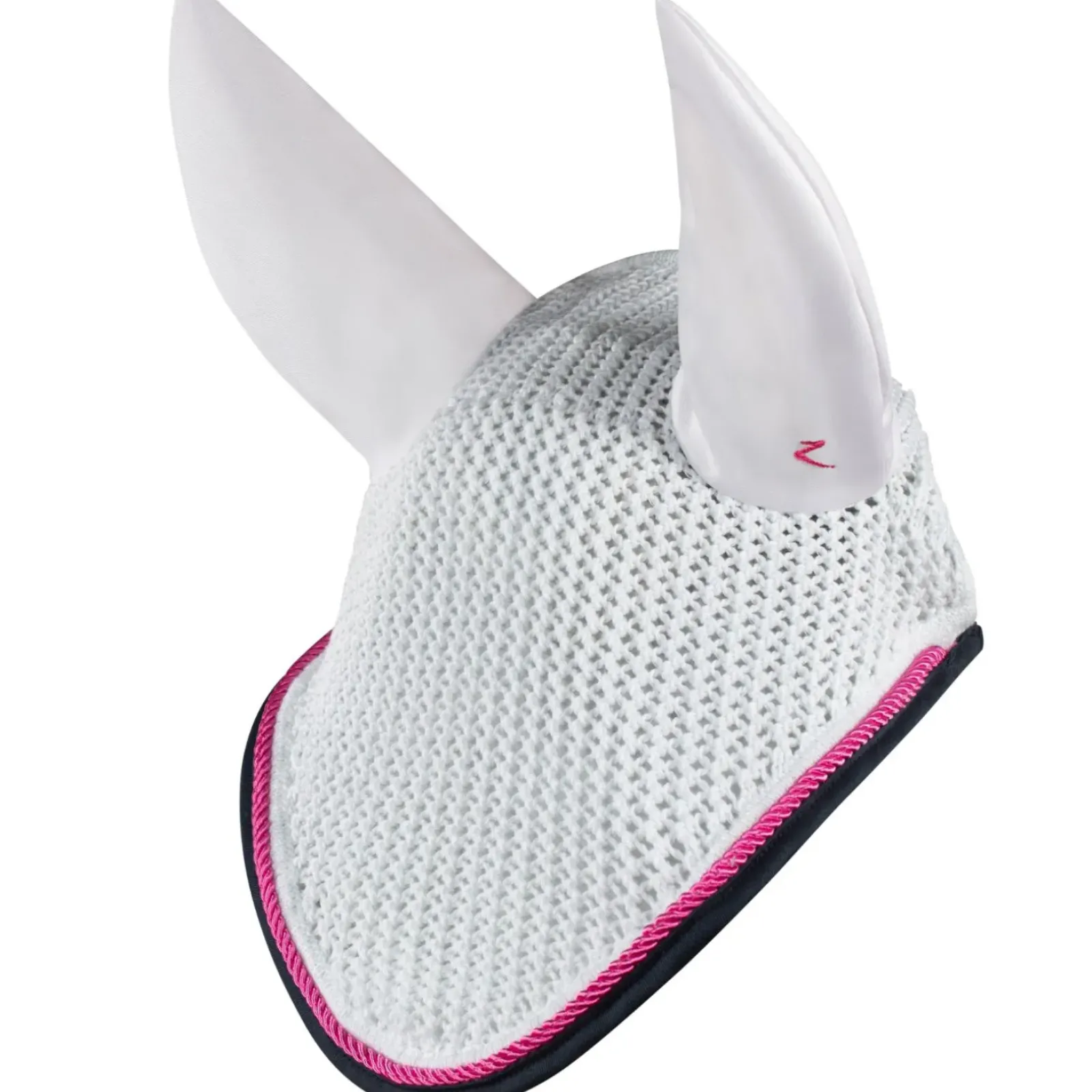 horze Bonnet Anti-Mouches Miami White/Bougainvillaea Pink Discount