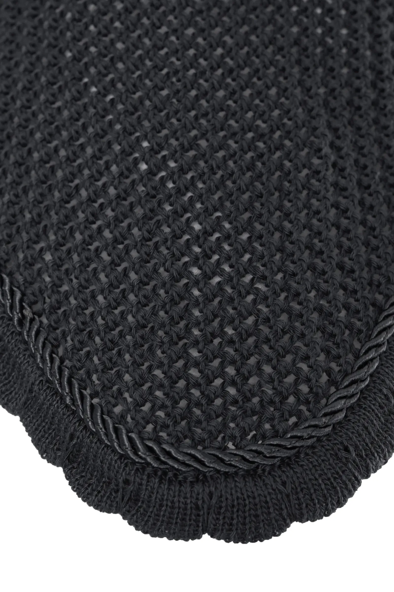 horze Bonnet Anti-Mouches River Noir/Noir New