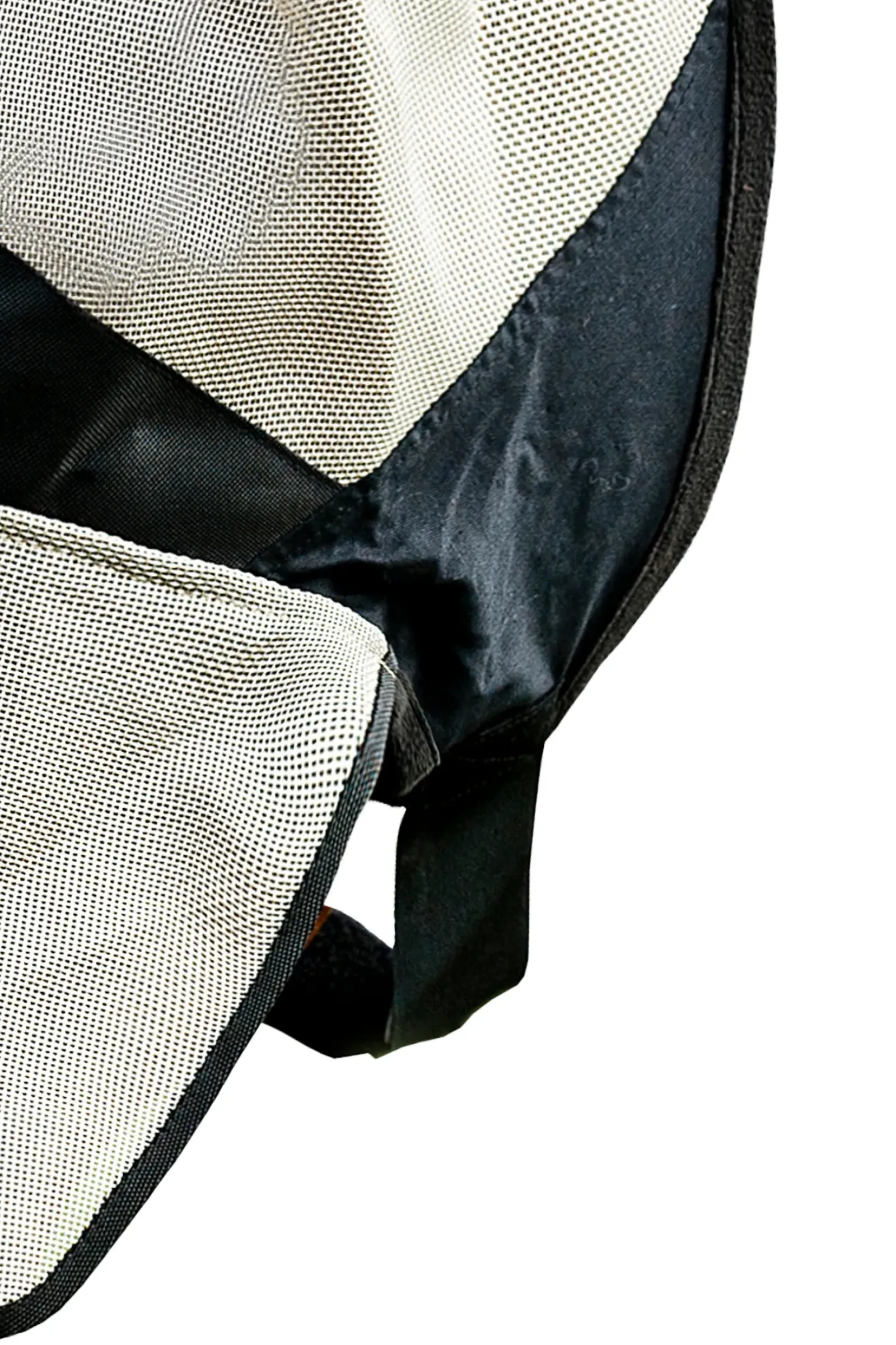 horze Bonnet Anti-Mouches , Protection Naseaux Brun Clair/Noir Outlet