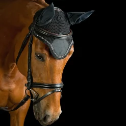 kavalkade Bonnet Chasse-Mouches Avec Strass Black Clearance