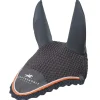 schockemohle Bonnet Chasse-Mouches Schockmohle Dynamite Avec Logo Grey Melange/Orange Best