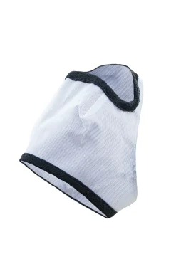 horze Bonnet Masque Anti-Mouches Noir/Blanc Discount