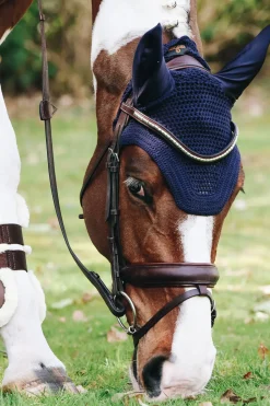 kentucky Bonnet Wellington Horsewear Dark Navy New