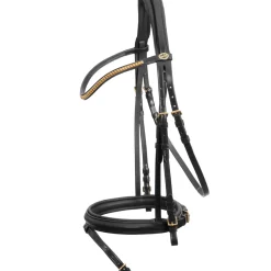 schockemohle Bridon Filet Colombo Black/Gold Discount