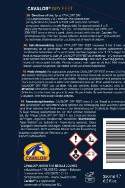cavalor Dry Feet Natural, 250Ml Pas D'Indication Best