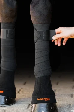 incrediwear Chaussettes Circulation Sabots Black Hot
