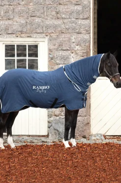 horseware Chemise Sechante Rambo Dark Blue/Silver Discount