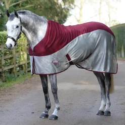 weatherbeeta Chemise Sechante Micro-Air Cooler, Tour D'Encolure Standard Bordeaux/Grey Discount