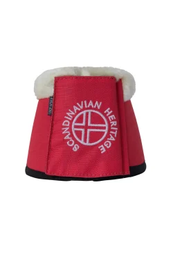 horze Cloche Avec Fausse Fourrure Oslo Rouge Red Best