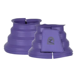 horze Cloches A Bordure Caoutchouc Violet Clearance