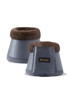 horze Cloches Avec Bordure Fausse Fourrure Houston Charcoal Grey Hot