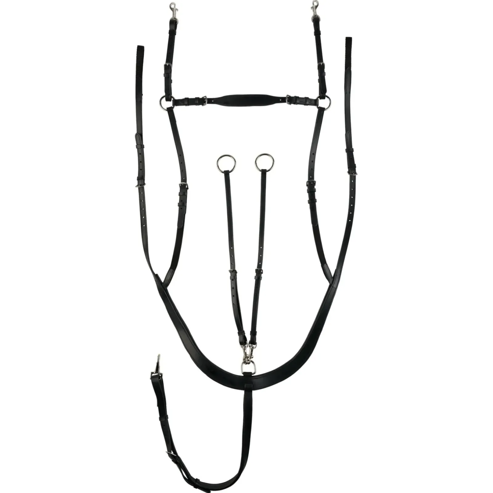 horze Collier De Chasse Belgravia Combinee Avec Martingale Noir Sale