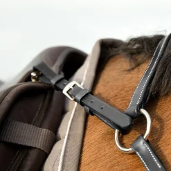 horze Collier De Chasse Reglable Noir Outlet