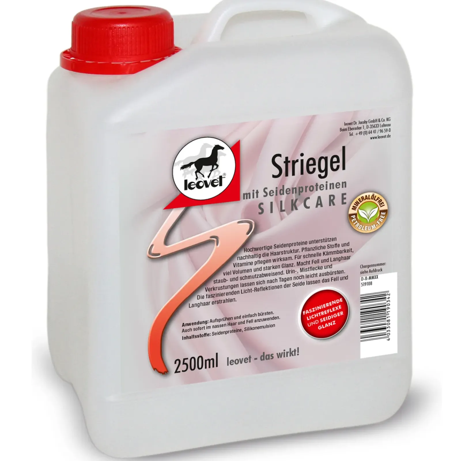 leovet Conditionneur Soie Silkcare 2500 Ml Pas D'Indication Outlet