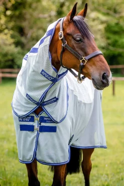 horseware Couverture Amigo Airflow Navy/Airblue Outlet