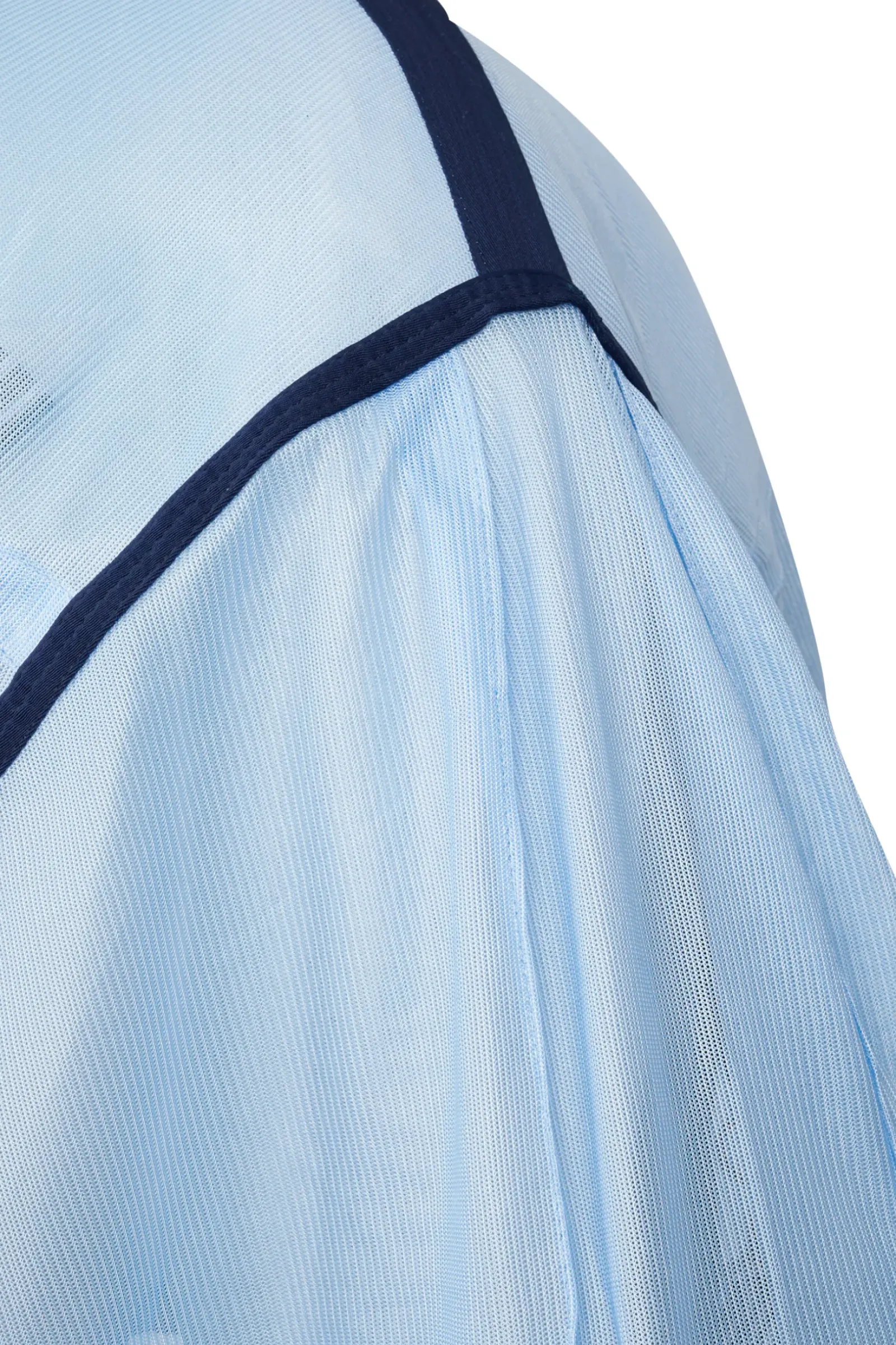 horze Couverture Anti-Insectes Avec Couvre-Encolure Freja Bleu Clair Hot