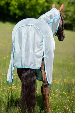 horseware Couverture Anti-Insectes Ameco Bug Buster Silver/Blue