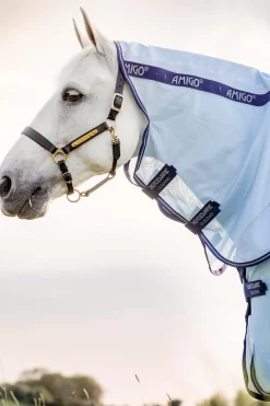 horseware Couverture Anti-Insectes Amigo Xl Azure Blue/Dark Blue Sale