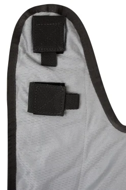 horze Couverture Anti-Insectes Pour Monter A Cheval Eira Avec Encolure Amovible Gris Hot