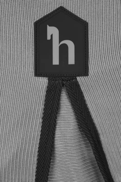 horze Couverture Anti-Mouches Paso Fino Avec Couvre-Encolure Et Protection Uv Titanium Grey Hot