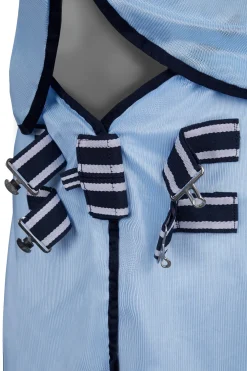 horze Couverture Combo Anti-Insectes Freja Bleu Clair Sale