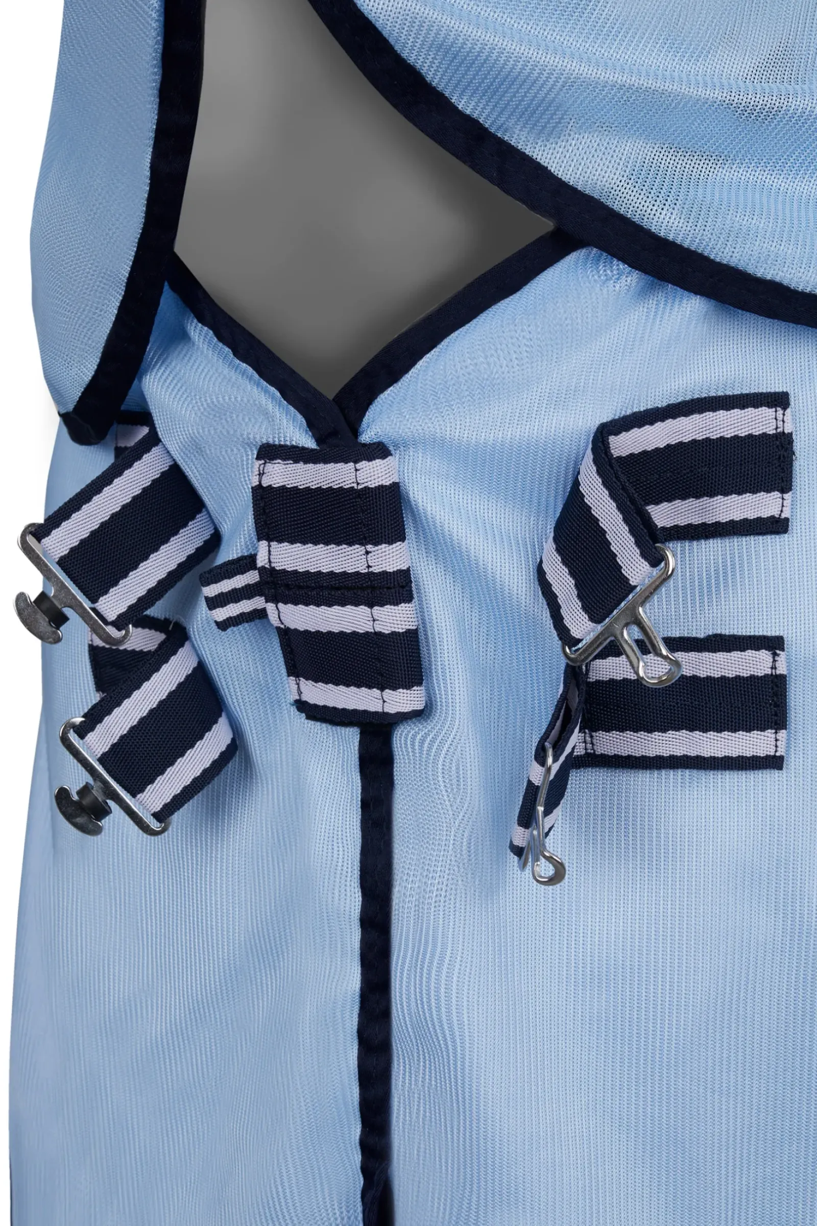 horze Couverture Combo Anti-Insectes Freja Bleu Clair Sale