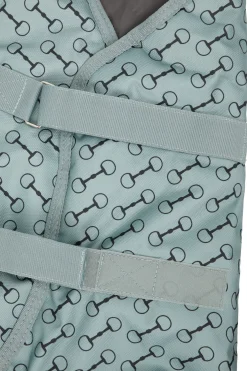 horze Couverture Combo Avalanche 1200D Grammage Lourd 350G Silver Blue Sale