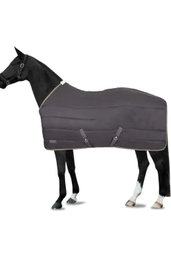 horze Couverture D'écurie / Sous-Couche Glasgow, 100 G Blackened Pearl Grey New