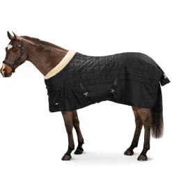 eskadron Couverture D'écurie Zeta Fausse Fourrure Black Sale