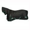 weatherbeeta Couverture D'écurie Green-Tec Avec Couvre-Encolure Fixe, 150 G Black/Bottle Green Outlet