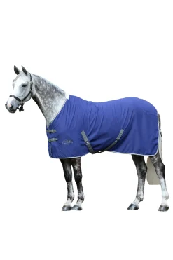weatherbeeta Couverture De Concours En Coton Navy/Grey/White Clearance