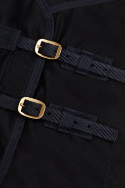 horze Couverture D'Ete En Maille Mesh Houston Dark Navy