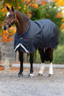 horseware Couverture D'Exterieur Amigo Bravo 12 Xl, 0 G Dark Blue/Dark Blue/Red Clearance