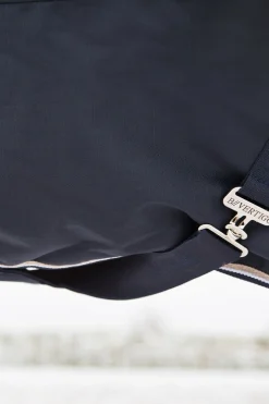 bvertigo Couverture D'Exterieur B Vertigo Georgina 250 G Avec Couvre-Encolure Amovible Dark Navy New