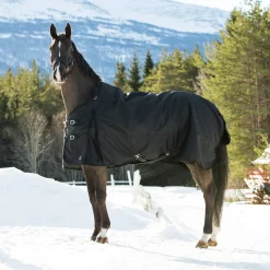 horze Couverture D'Exterieur Nevada Epaisse 400 G Noir Hot