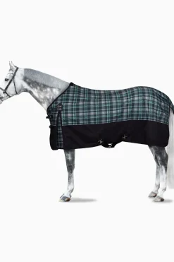 horze Couverture D'Exterieur Nevada Avec Doublure Polaire Dark Navy/ Storm Green Sale