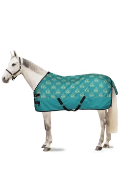 horze Couverture D'Exterieur Carrousel Magique Poney, 0 G Green Blue Slate Online