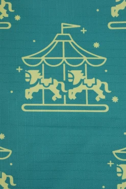 horze Couverture D'Exterieur Carrousel Magique Poney, 0 G Green Blue Slate Online