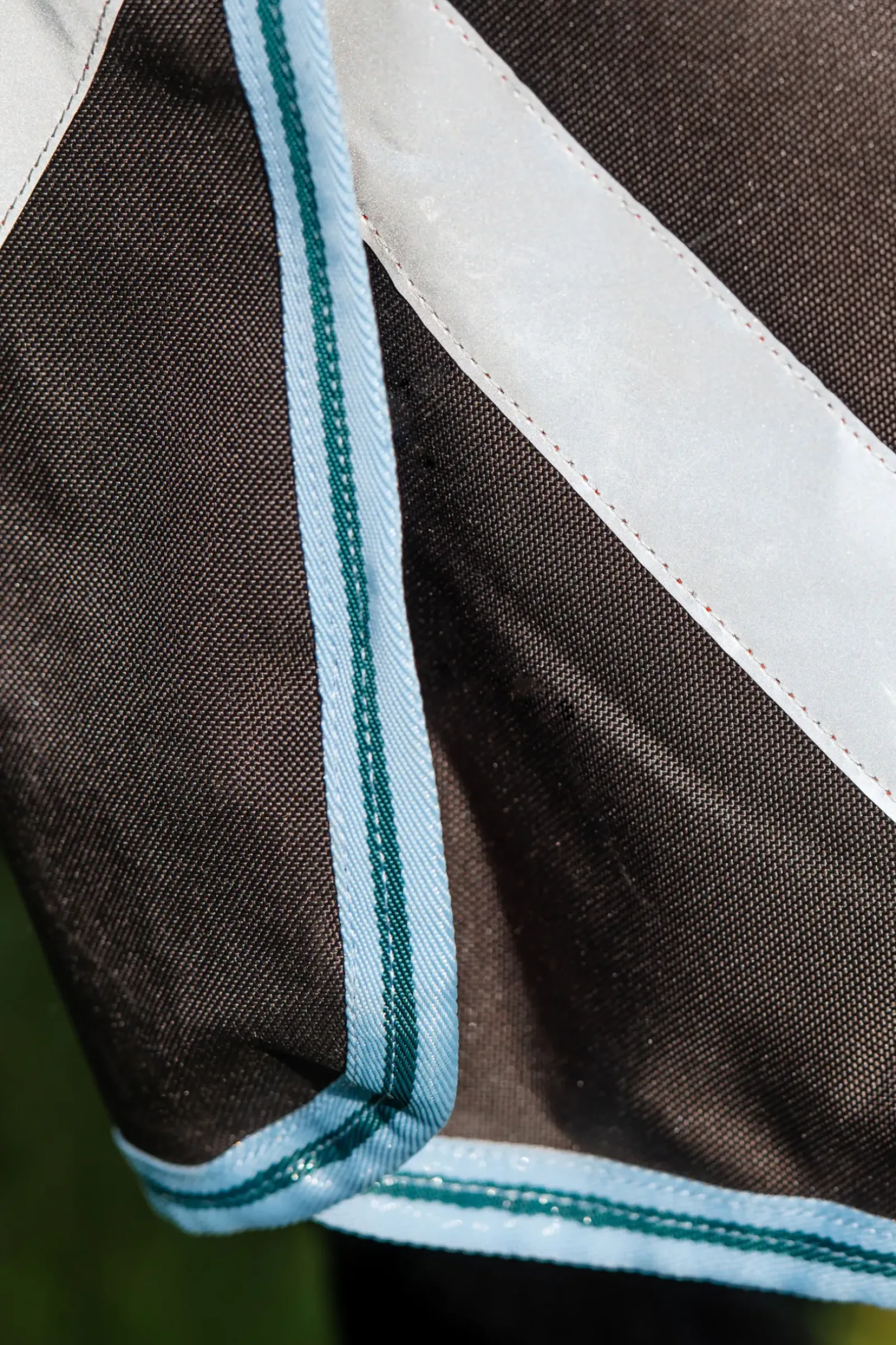 horseware Couverture D'Exterieur Amigo Bravo 12 Plus Fermeture Disque, 250 G Excalibur/Aqua & Turquoise New