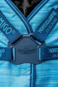 horseware Couverture D'Exterieur Amigo Hero 900 Plus Avec Couvre-Encolure Amovible, 50 G Oceanblue Online