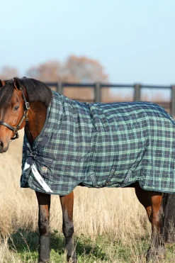 horseware Couverture D'Exterieur Rhino Wug Epaisse Vl, 450G Hunter Green/ Navy Discount
